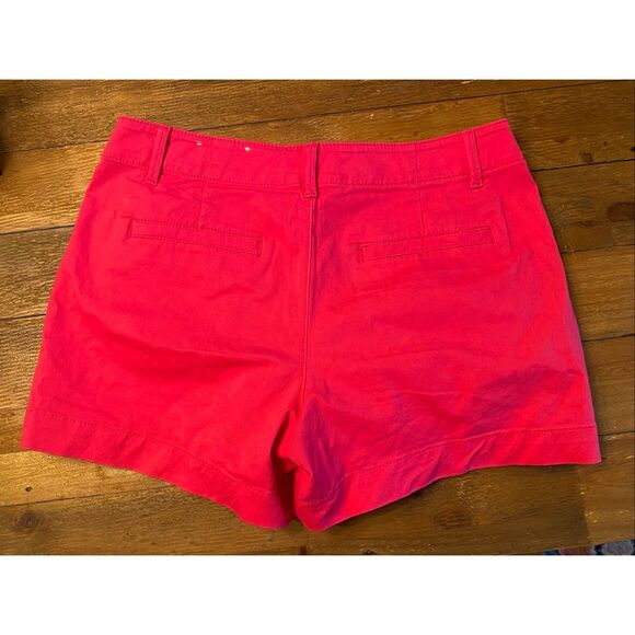 Loft size 6 the washed twill 4 inch pink shorts women’s - Picture 4 of 6
